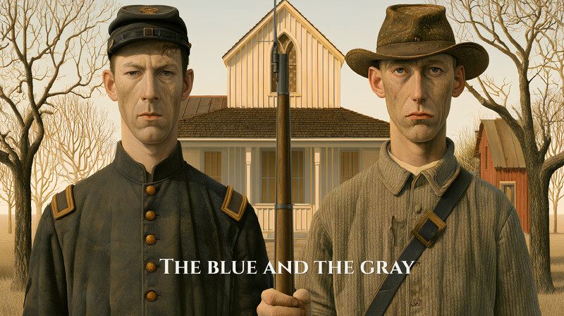 The Blue and the Gray poster